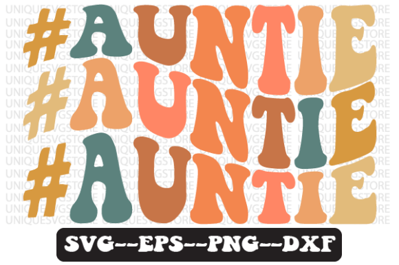 Auntie Wavy Retro Svg Design Review