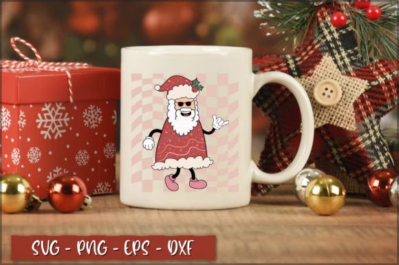 Christmas Santa Retro SVG Review