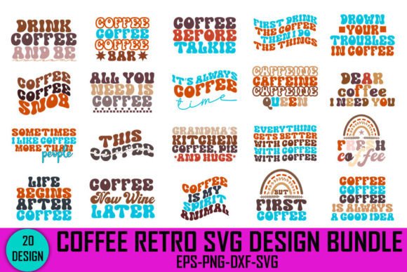 Coffee Retro Svg Design Bundle Review