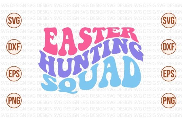 Easter Hunting Squad Retro Svg Review