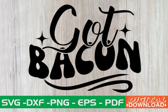 Got Bacon Retro SVG Review