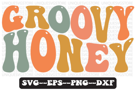 Groovy Honey Wavy Retro Svg Design Review