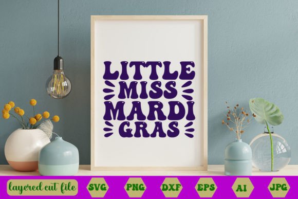 Little Miss Mardi Gras RETRO SVG Review
