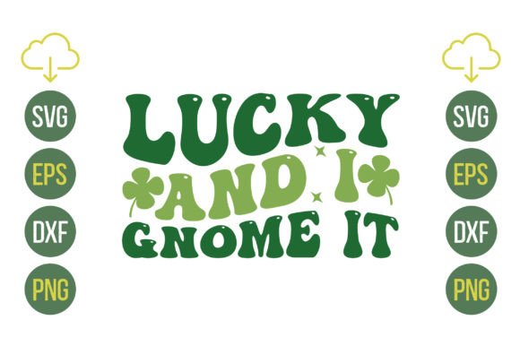 Lucky and I Gnome It Retro Svg Review