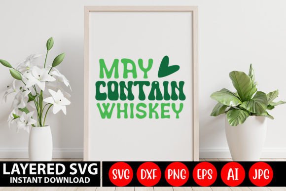 May Contain Whiskey Retro SVG Design Review
