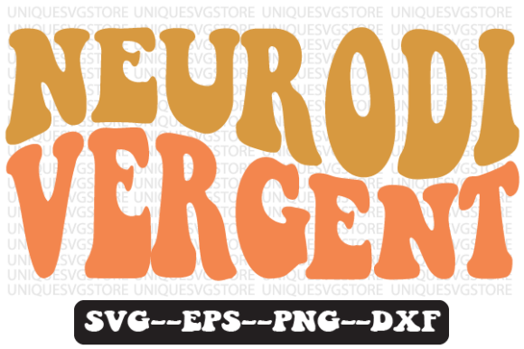 Neurodivergent Wavy Retro Svg Design Review
